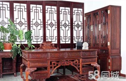 北京老挝红红酸枝家具回收红酸枝木圈椅太师椅中堂家具回收