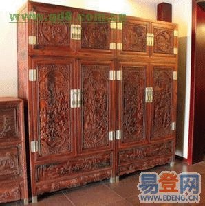 北京二手红酸枝家具回收老挝红酸枝顶箱柜回收罗汉床回收