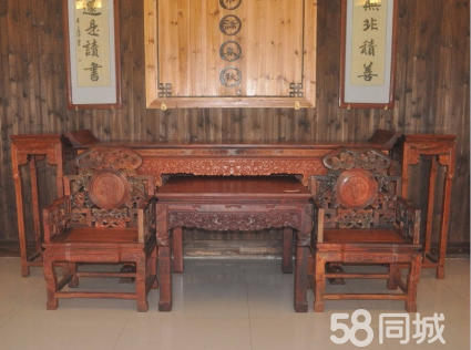 北京红酸枝木太师椅回收 红酸枝木八仙桌回收 红酸枝沙发回收 圈椅回收